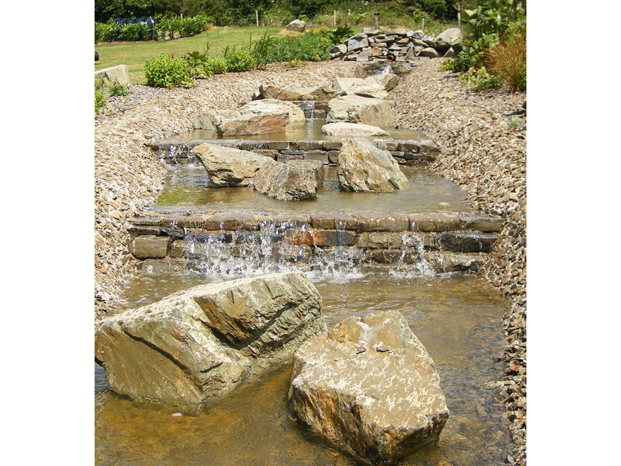 pond liner garden stream