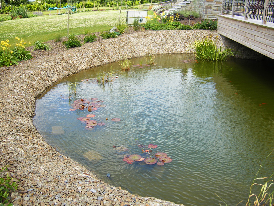 pond liner for streams